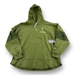 Disney x Encanto Green‎ Long Sleeve Cotton Hooded Spirit Jersey Size Large NWT